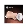 Blush - Enlust Nicole Vibrating. Realistyczny masturbator z mini wibratorem w zestawie, inspirowany soczystymi ustami kochanki AI