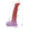 Kiotos Monstar - Dildo Beast 58 XL Squirt. Ogromne dildo w kształcie członka bestii, penis z wytryskiem. Bestia intensywnych doznań