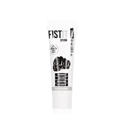 Fist It- Sperm-Like Lubricant 25ml. Wodny żel nawilżający o konsystencji i wyglądzie imitującym spermę