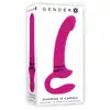 Gender X - Sharing Is Caring - strap-on bez uprzęży. Dwa silniki sterowane pilotem!