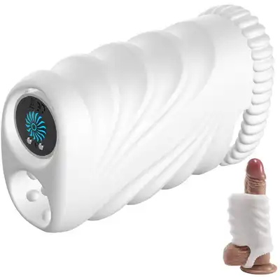 Boys Of Toys - Soft Vibrating Bullet Stroker. Rewolucyjny męski masturbator ze śliśle przylegającym otworem stymulacyjnym i ringiem na penisa
