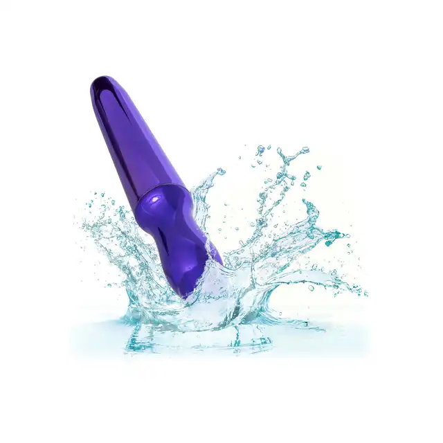 CalExotics - Rechargeable Anal Probe Purple. Smukły wibrator analny o wysokiej intensywności wibracji, satysfakcjonujące doznania