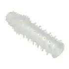 Toyz 4 Lovers - Guaina fallica bistled sleeve - przezroczysta nakładka na penisa z wypustkami