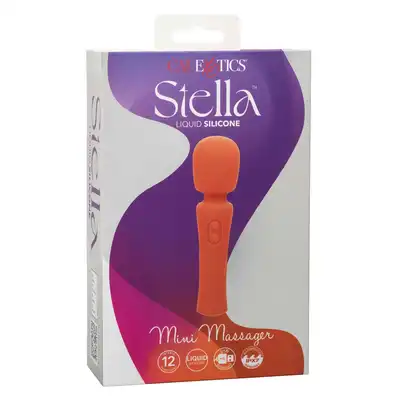 CalExotics - Stella Mini Massager. Niewielki wibrator magiczna różdżka do wibrującej eksploracji całego ciała, ciągłość doznań i wygoda obsługi