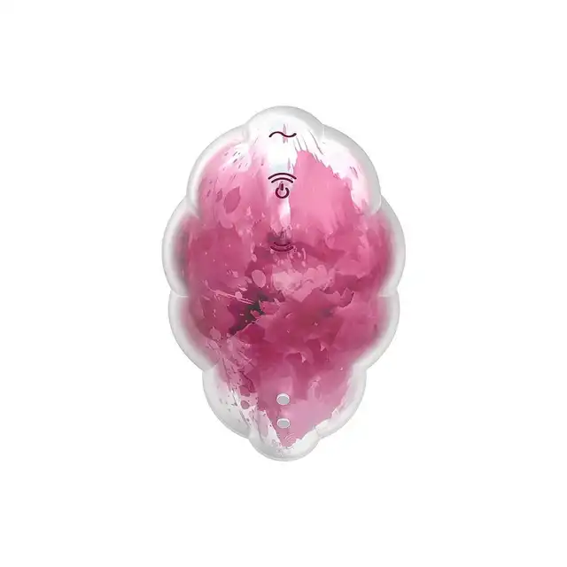 Satisfyer - Cloud Dancer Red/White. Wibrator do łechtaczki w kształcie chmurki, stymulacja wibracją z falą ciśnienia wnosi odrobinę romantyzmu do Twojej sypialni
