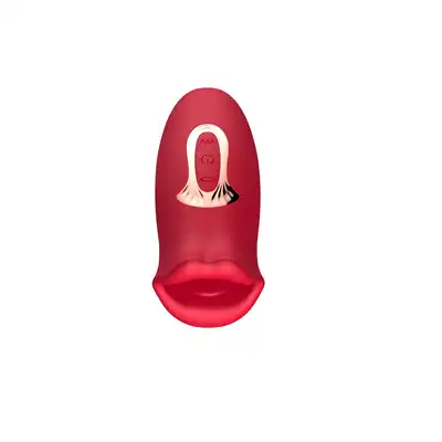 Boys Series - Big Bite Mouth. Ruchomy wibrator oralny do stymulacji łechtaczki, wibrujący język i ruchome usta