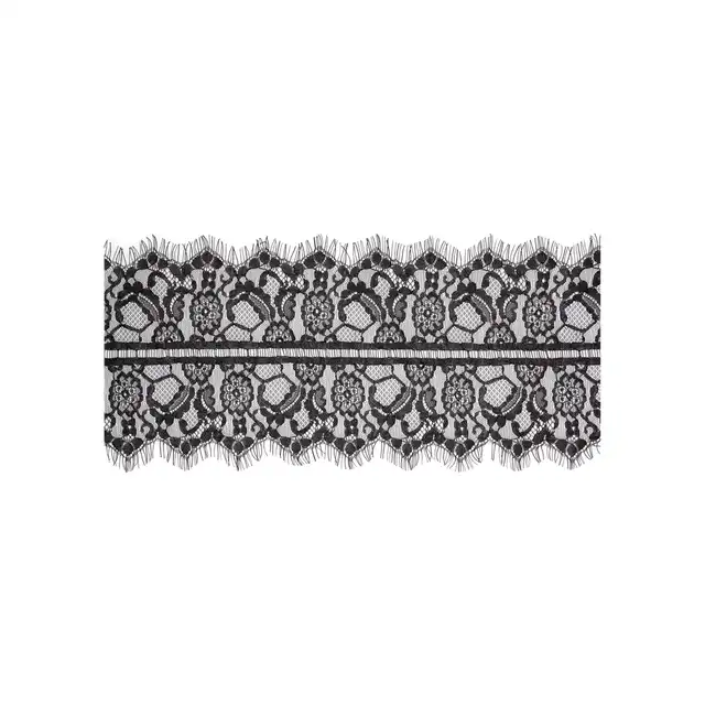 Ouch! - Lace Mask. Koronkowa opaska na oczy, jedwabna, zmysłowa i idealna do zabaw w sypialni.