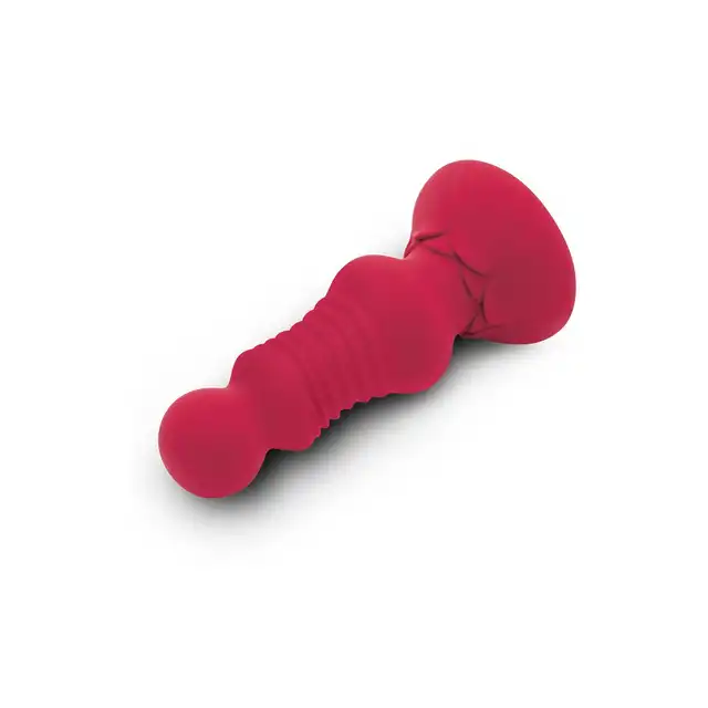 Rosegasm - Remote Thrusting Rosebud Buttplug. Elegancka i nowoczesna wtyczka analna na pilota z opcją wibracji i ruchu posuwistego z dekoracją róży. Przenieś się do krainy zmysłów. 