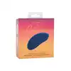 CalExotics - Cashmere Velvet Curve. Intensywny wibrator do łechtaczki, miękki i gładki silikon o sensualnych żłobieniach dla dodatkowej stymulacji