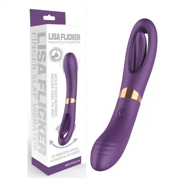 Boys Series - Flicking Dual G Spot Vibrator. Wszechstronny wibrator punktu G, stymulacja pochwy i łechtaczki, 10 prędkości wibracji i 10 unikalnych ruchów języczka