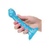 CalExotics - Twisted Bulb Tip Probe Blue. Silikonowe dildo z bulwiastą końcówką dla rozkoszy na wysokim poziomie, odkryj intensywną przyjemność