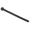 Penisplug - Penis Plug Piss Play black. Silikonowy dilator do cewki moczowej z wydrążonym środkiem