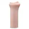 Blush - Enlust Candi Beige. Masturbator o realistycznym kształcie ust modelki AI, z żebrowaniem symulującym głębokie gardło, miękki i ciasny rękaw stymulacyjny