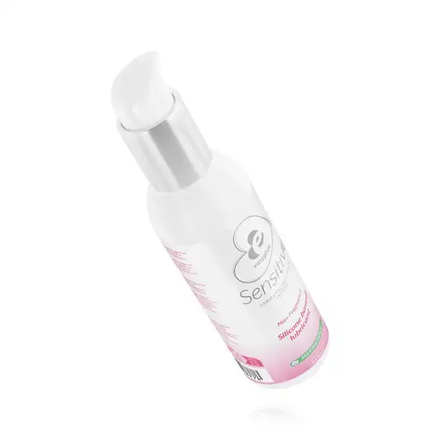 EasyGlide - Sensitive Silicone Lubricant 150ml. Delikatny silikonowy żel intymny dla skóry wrażliwej, zapewniający długotrwałą gładkość i poślizg