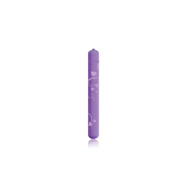 PowerBullet - Breeze Flow Lavender. Wygodny mały, fioletowy wibrator typu bullet wibrujący. Intensywne doznania z kobiecym akcentem