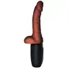 King Cock - 7,5“ Thrusting Cock with Balls. Profesjonalny wibrator realistyczny z funkcją ruchu posuwistego i podgrzewania
