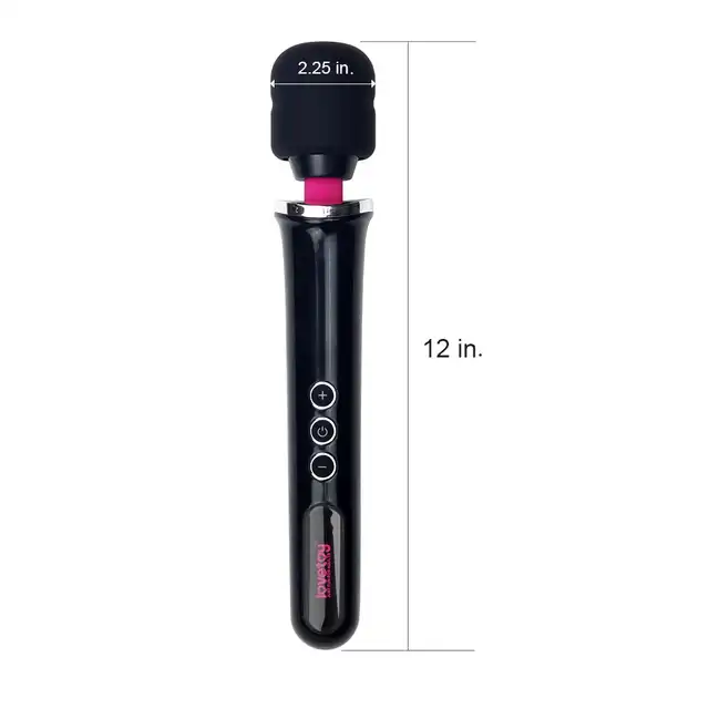 Lovetoy - Training Master Body Wand USB - wibrator typu różdżka o dużej mocy i ruchomej główce 