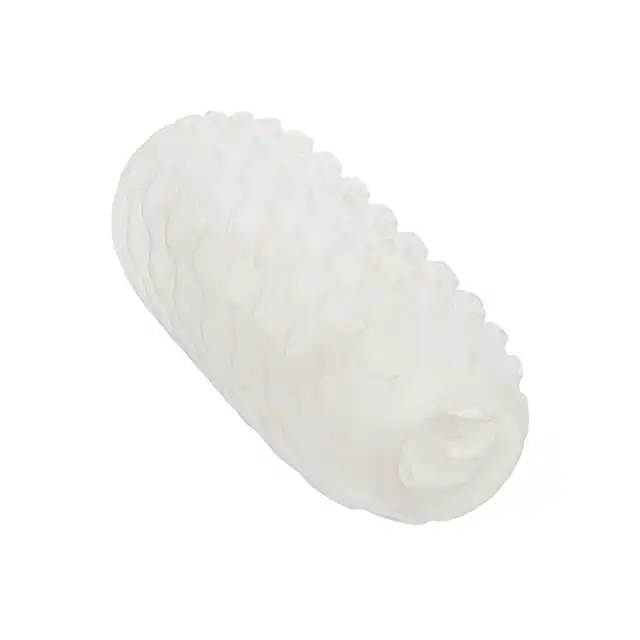 CalExotics - Boundless Squishy Ball Stroker Grey. Dwustronny masturbator, odkryj nieskończoną przyjemność w Twoich rękach z dwustronnym designem i wyjmowaną kulką