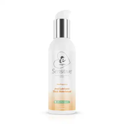EasyGlide - Sensitive Anal Thick Waterbased 150ml. Gęsty wegański żel analny dla skóry wrażliwej, zapewnia komfort i nawilżenie 