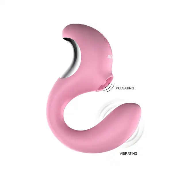 ToyJoy - Twist Clitoral Vibrator. Podwójny wibrator do pulsującej stymulacji łechtaczki i wibrującej punktu G, zaprojektowany dla maksymalnej przyjemności