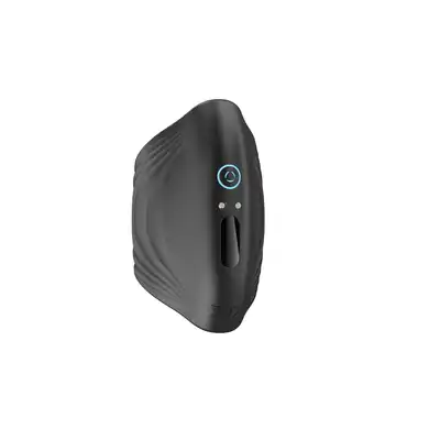 B-Series - Wearable Penis Vibrator USB. Czarny, kompaktowy masturbator z wibracjami. Doskonała stymulacja każdym wybranym dla Ciebie miejscu