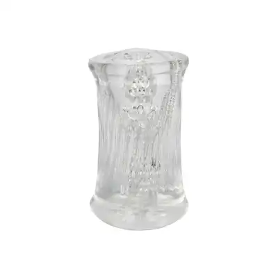 CalExotics - Cyclone Triple Chamber Stroker. Żebrowany masturbator z trzema otworami penetracyjnymi, potrójna intensywność i przyjemność