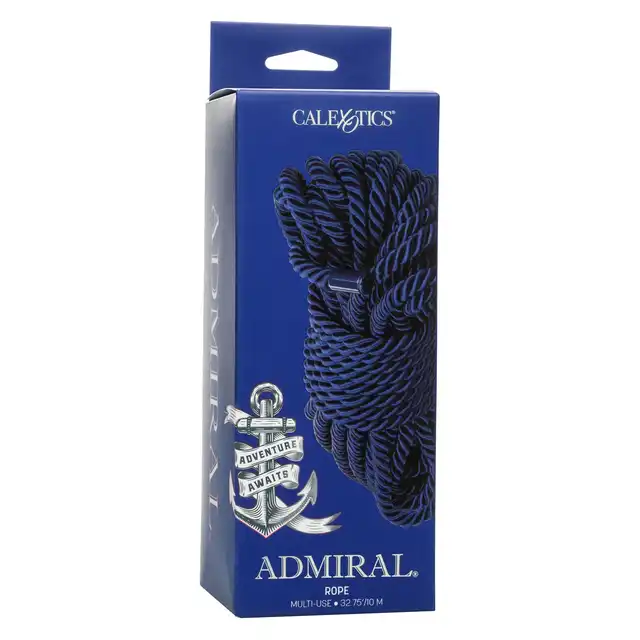 Calexotics - Admiral Rope 10 m - granatowa lina idealna dla początkujących, jak i zaawansowanych!