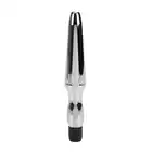 CalExotics - Waterproof Anal Probe Silver. Gładki, smukły wibrator zapewniający intensywne doznania, idealny dla miłośników analnych pieszczot