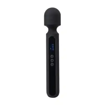 Rimba - SN05 Large Wand - duża, magiczna różdżka idealna do ciała! Wyświetlacz LCD