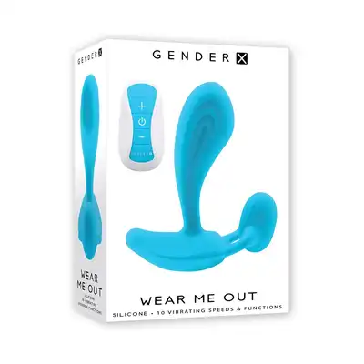 GenderX - Wear me out. Wielofunkcyjny wibrator analno waginalny, wyjątkowa konstrukcja o wyjątkowej stymulacji