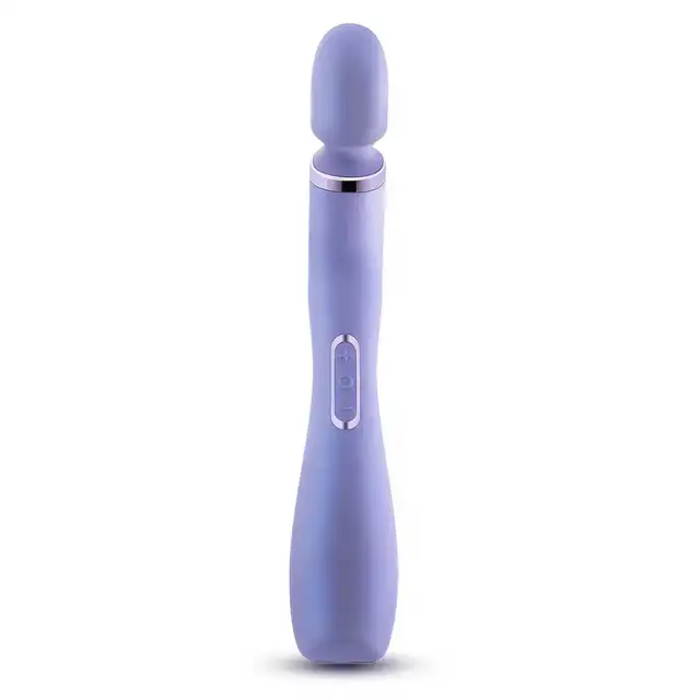 Wellness - Eternal Wand Purple. Silikonowa, lawendowa magiczna różdżka na pilota bezprzewodowego. Niesamowite doznania z 10 trybami wibracji