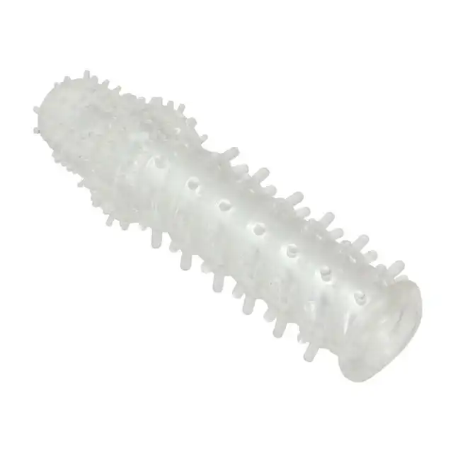 Toyz 4 Lovers - Guaina fallica bistled sleeve - przezroczysta nakładka na penisa z wypustkami