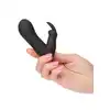CalExotics - Raven Bunny. Mini wibrator podwójny z króliczkiem do łechtaczki, zanurz się w rozkoszach podwójnej stymulacji 