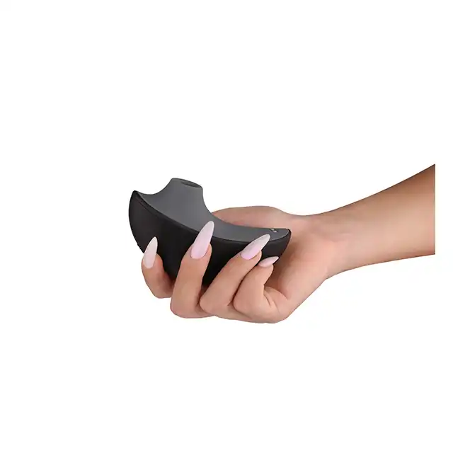 Svakom - Pulse Galaxie Starlight Projector Black. Wibrator do łechtaczki z funkcją stymulacji falami powietrznymi, z projektorem gwiazd