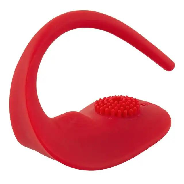Sweet Smile - RC Slim Panty Vibrator Red. Wibrator bieliźniany, pieści srom, łechtaczkę i odbyt, zapewniając dyskretną przyjemność dzięki 7 trybom wibracji