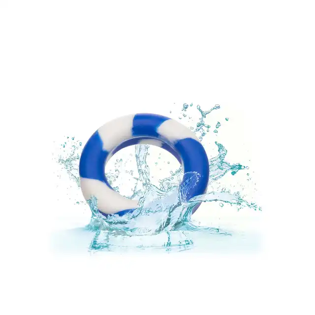 Admiral - 2 Ring Set. Zestaw dwóch silikonowych pierścieni erekcyjnych o różnych średnicach, podwójne wzmocnienie erekcji
