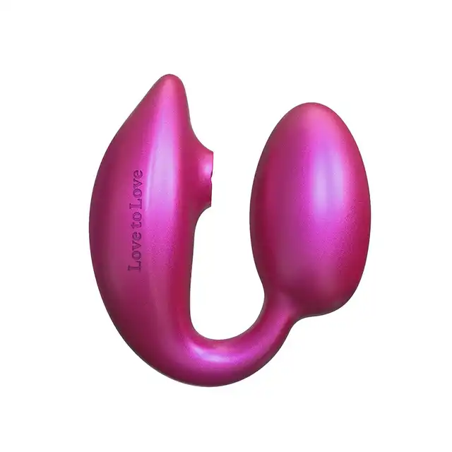 Love to Love - Wonderlover Pink - innowacyjny wibrator do punktu G oraz nowoczesny stymulator łechtaczki