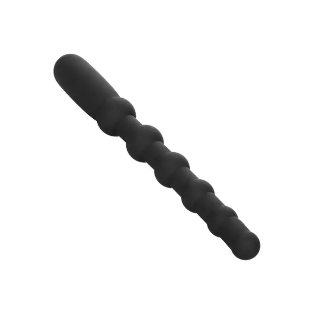 CalExotics - Rechargeable X-10 Beads. Wibrator analny o stopniowanej strukturze koralików, elastyczna konstrukcja z intensywnymi wibracjami