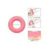 CalExotics - Dickin Donuts Silicone Ring. Pierścień na penisa o kształcie i wzorze donuta, słodkie gadżet wspomagający erekcję 