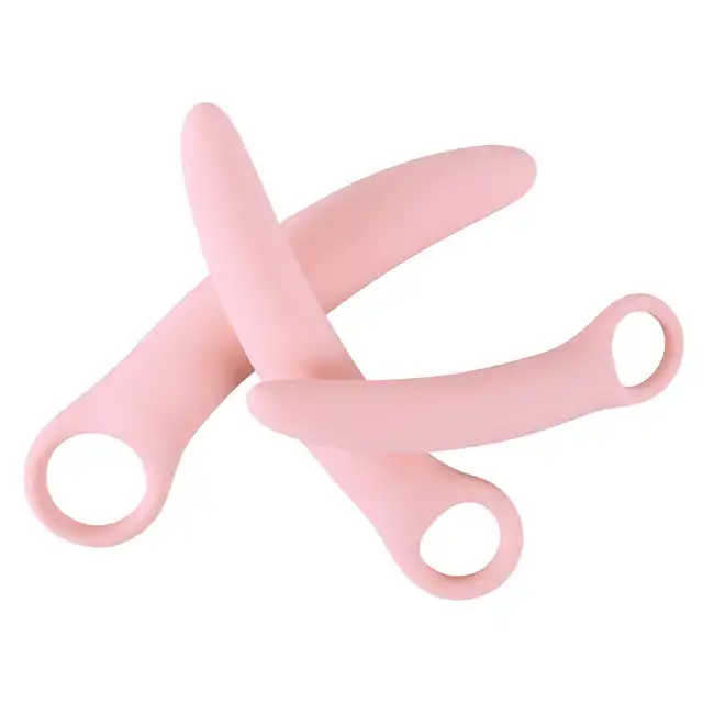 Sweet Smile - Vaginal Trainers. Zestaw idealnie zakrzywionych dild w różnych rozmiarach, wykonane z silikonowu soft touch