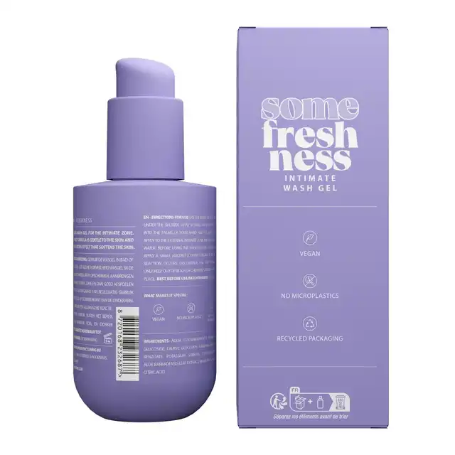SOME WASH - Intimate Wash 100ml. Delikatny żel do mycia okolic intymnych, zapewnia naturalną równowagę pH, odżywcze oczyszczanie i codzienną ochronę