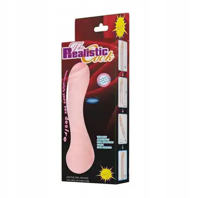 Baile - Vibrator Realistic Skin XL Series 10". Realistyczny wibrator wykonany z hipoalergicznego materiału cyber skóra, oferujący płynną regulację wibracji i stymulujące żyłki
