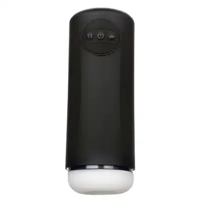 CalExotics - Vibro Thruster Stroker. Masturbator o super stymulacyjnych funkcjach wibracji, pulsacji, eskalacji i ruchu posuwistego, niesamowite doznania