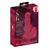 Rosegasm - Remote Thrusting Rosebud Buttplug. Elegancka i nowoczesna wtyczka analna na pilota z opcją wibracji i ruchu posuwistego z dekoracją róży. Przenieś się do krainy zmysłów. 