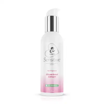 EasyGlide - Sensitive Silicone Lubricant 150ml. Delikatny silikonowy żel intymny dla skóry wrażliwej, zapewniający długotrwałą gładkość i poślizg