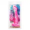 CalExotics - Twisted Bulb Tip Probe Pink. Różowe silikonowe dildo z przyssawką i bulwiastą końcówką, stworzone dla rozkoszy na najwyższym poziomie
