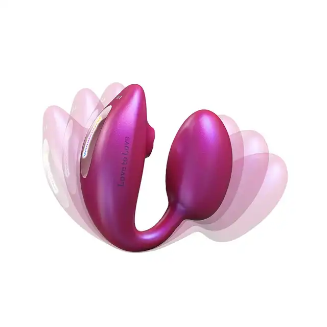 Love to Love - Wonderlover Pink - innowacyjny wibrator do punktu G oraz nowoczesny stymulator łechtaczki
