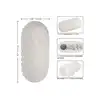 CalExotics - Boundless Squishy Ball Stroker Grey. Dwustronny masturbator, odkryj nieskończoną przyjemność w Twoich rękach z dwustronnym designem i wyjmowaną kulką