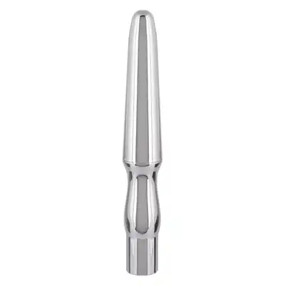 CalExotics - Rechargeable Anal Probe Silver. Smukły wibrator analny o wysokiej intensywności wibracji, satysfakcjonujące doznania
