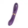 Boys Series - Flicking Dual G Spot Vibrator. Wszechstronny wibrator punktu G, stymulacja pochwy i łechtaczki, 10 prędkości wibracji i 10 unikalnych ruchów języczka